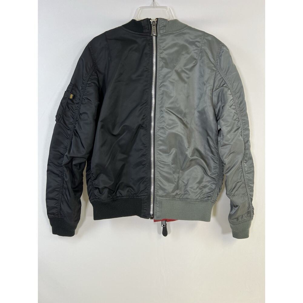 Alpha Industries Bomber Flight Jacket L-2B Reversible Color Block Men’s Sz S - Picture 4 of 16